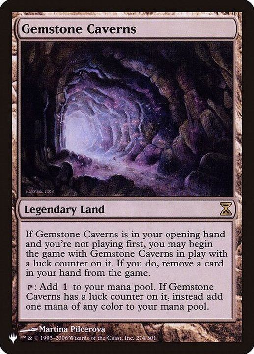 MTG Gemstone Caverns English [ The List ]