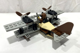 LEGO 5925 Pontoon Plane 100% Complete w/Extra, no manual or contract - VTG 1999
