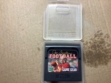 Joe Montana Football Game Gear Sega