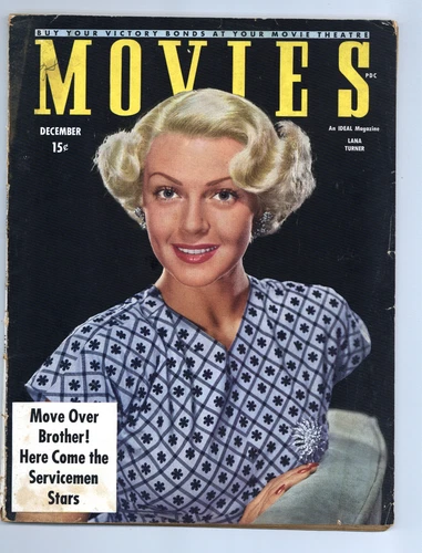 Movies Magazine Dec 1945 VG