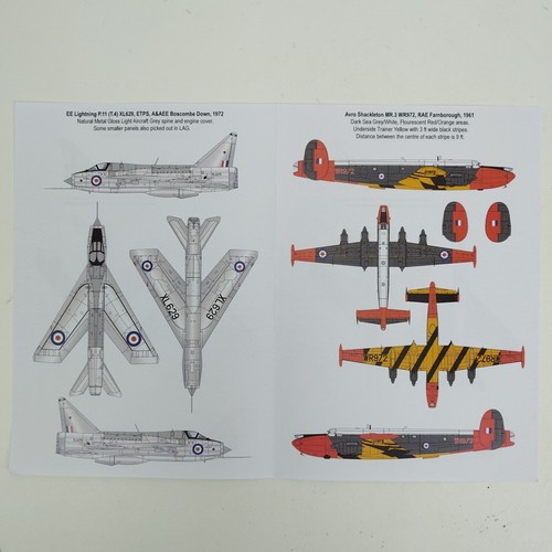 Freightdog Models FSD72020 1/72 British Testing Colours DECAL SHEET - Picture 7 of 7
