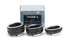Yashica Auto Extension Tube Set 13Mm 20Mm 27Mm