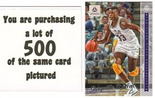 x500 Shaquille O'Neal 2022-23 Luminance Draft #35 HUGE lot/set Lakers LSU Tigers