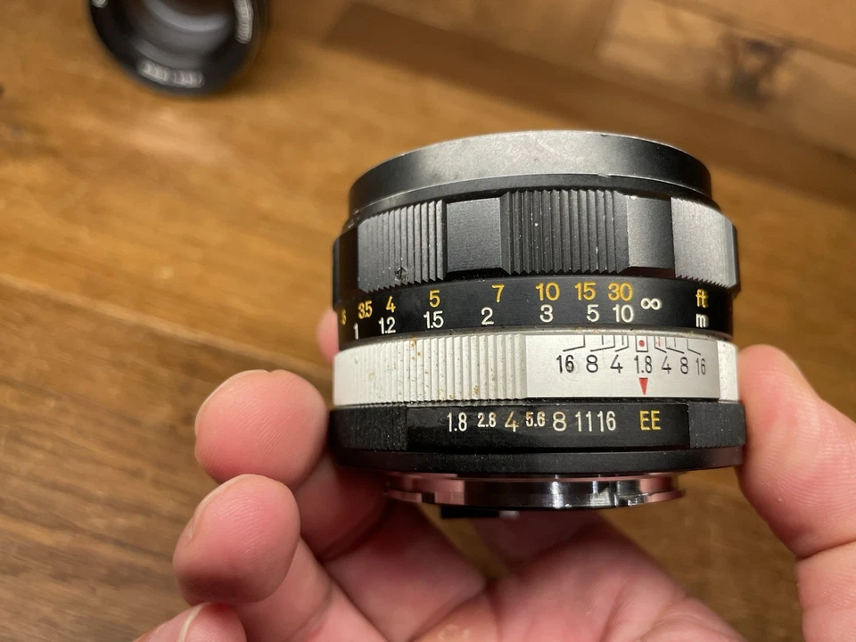 *Early Type 2 Lens : Near Mint* Konica Hexanon 52mm F/1.8 & 135mm F/3.5 AR Mount - Image 3 of 4