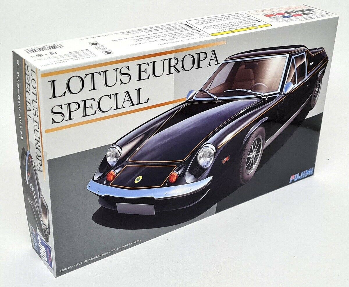 Fujimi 1/24 - Lotus Europa Special 1972 Build Yourself Scale Model Car Kit