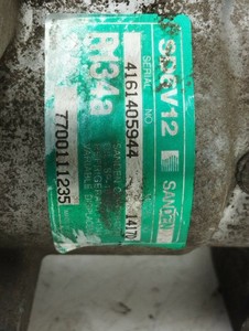 7700111235 klimakompressor RENAULT CLIO II FASE I B CBO 1.9 D 1998 5276992