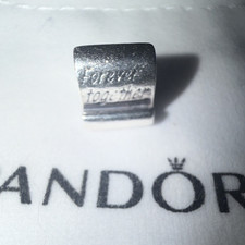 PANDORA Sterling Silver Clip Charm Bead  Fore...