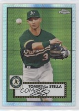 2021 Chrome Platinum Anniversary Mega Box Prism Refractor Tommy La Stella 3v8