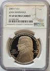2005 P John Marshall Commemorative Dollar NGC PF69 Ultra Cameo