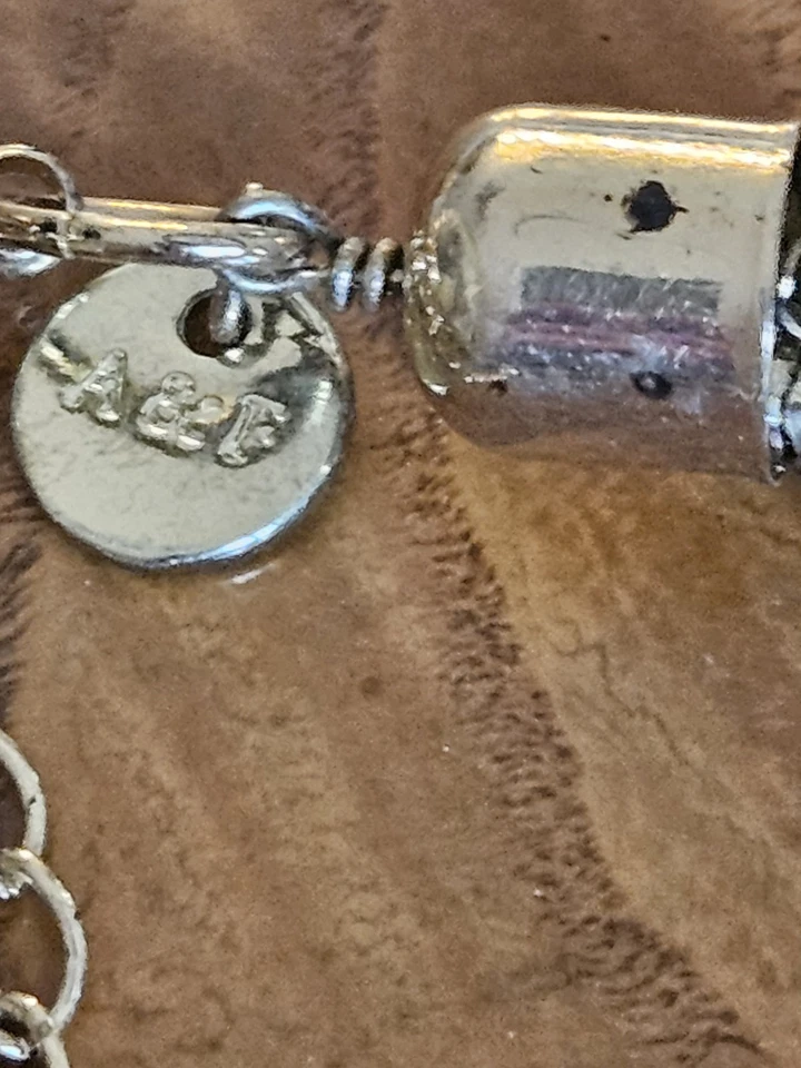 Abercrombie & Fitch 粗链条纹项链金色 — 第 3/4 张图片