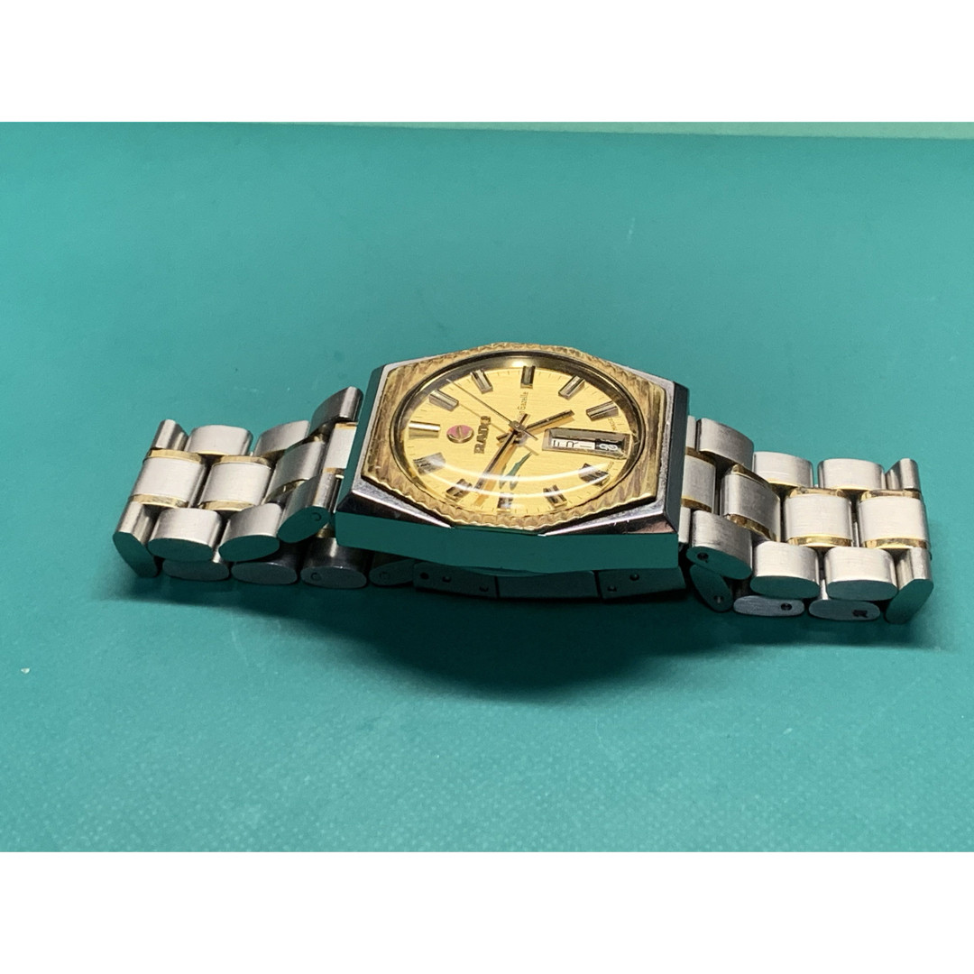 RADO Green Gazelle 腕時計 Rado Green Gazelle Watch Automatic Men's Gold Dial Swiss