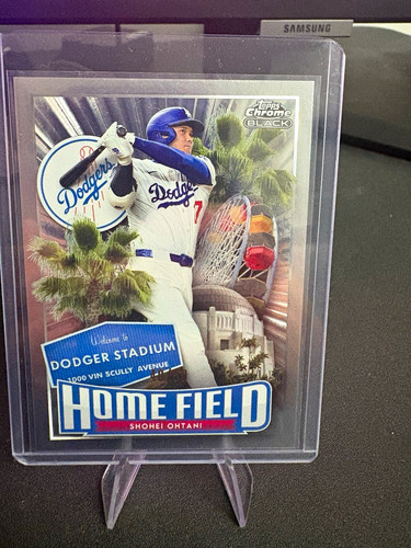 Shohei Ohtani #CBHA-5 2026 Topps Chrome Black Home Field card
