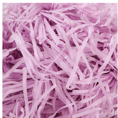 Raffia Hamper Shreds Fuellmaterial Lila 100g Papierschnitzel Geschenkverpackung