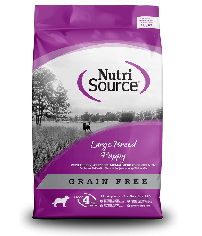 - Grain Free Large Breed Puppy - 26lb. Free Shipping