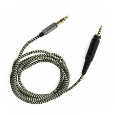 120cm Audio Nylon Cable Cord For Shure SRH840 SRH940 SRH440 SRH750DJ Headphone y