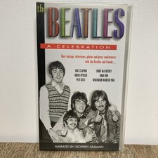 The Beatles: A Celebration VHS 1997 Rare Footage, Interviews, Photos