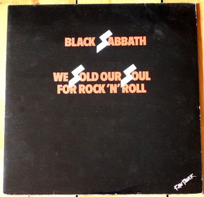 BLACK SABBATH- We Sold Our Soul For Rock'n Roll  -DLP Vinyl,  1981 Raw Pawer