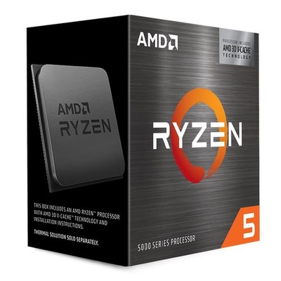 AMD Ryzen 5 5600X3D Processor SEALED NEW IN BOX (4.4 GHz, 6 Cores, Socket AM4)