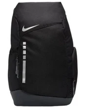 Nike Men's Hoops Elite Backpack, Black Anthracite and Metallic Silver