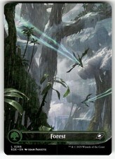 MTG - Forest (#266) (Borderless) - Edge of Eternities (NM)