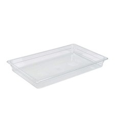 Gastronorm Pan Clear Polycarbonate Plastic GN Tray Food Containers - All Sizes
