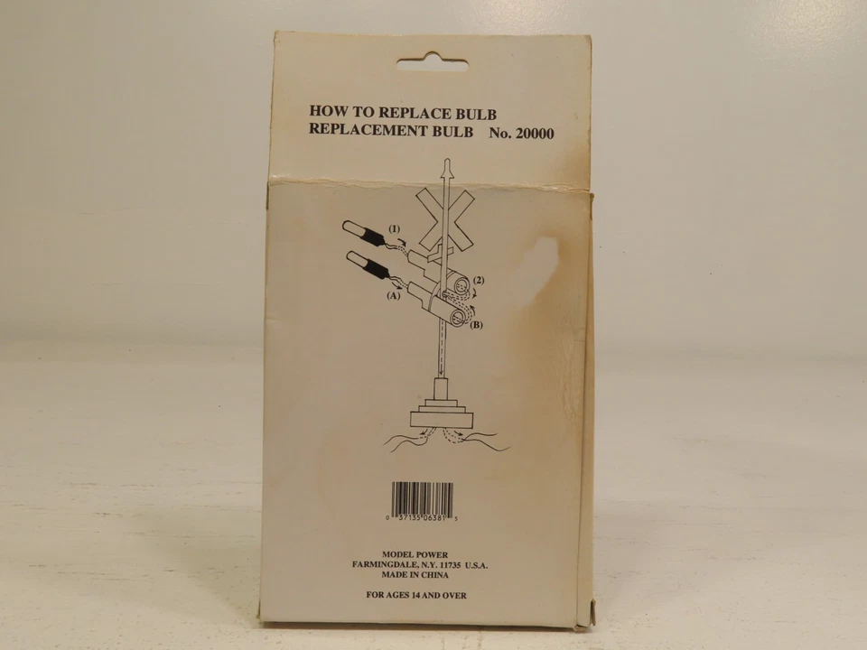 Model Power 6381 Flashing R.R. Crossing Signals O-027 LN - Image 2 of 4
