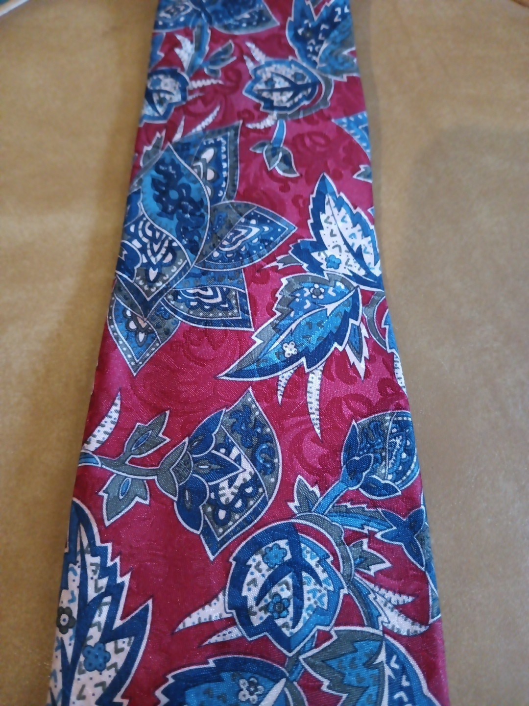 Basic Elements Polyester Men's Necktie Red& Blue … - image 11