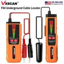 VXSCAN F04 Underground Cable Locator Wire Tracer Cable Tester Dog Fence Cable US