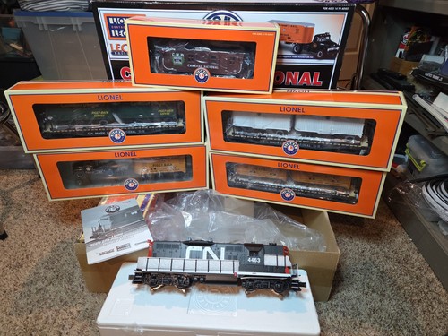 Lionel 6-11181 calibre O Canadian National diésel #4463 Legacy Loco, vagones planos, cabina | Zustand: Used