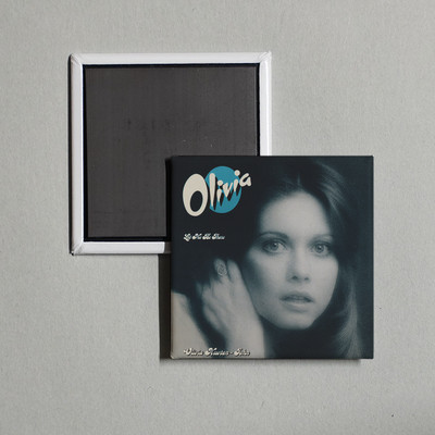 Olivia Newton-John - Let Me Be There Album Cover Locker Fridge Magnet