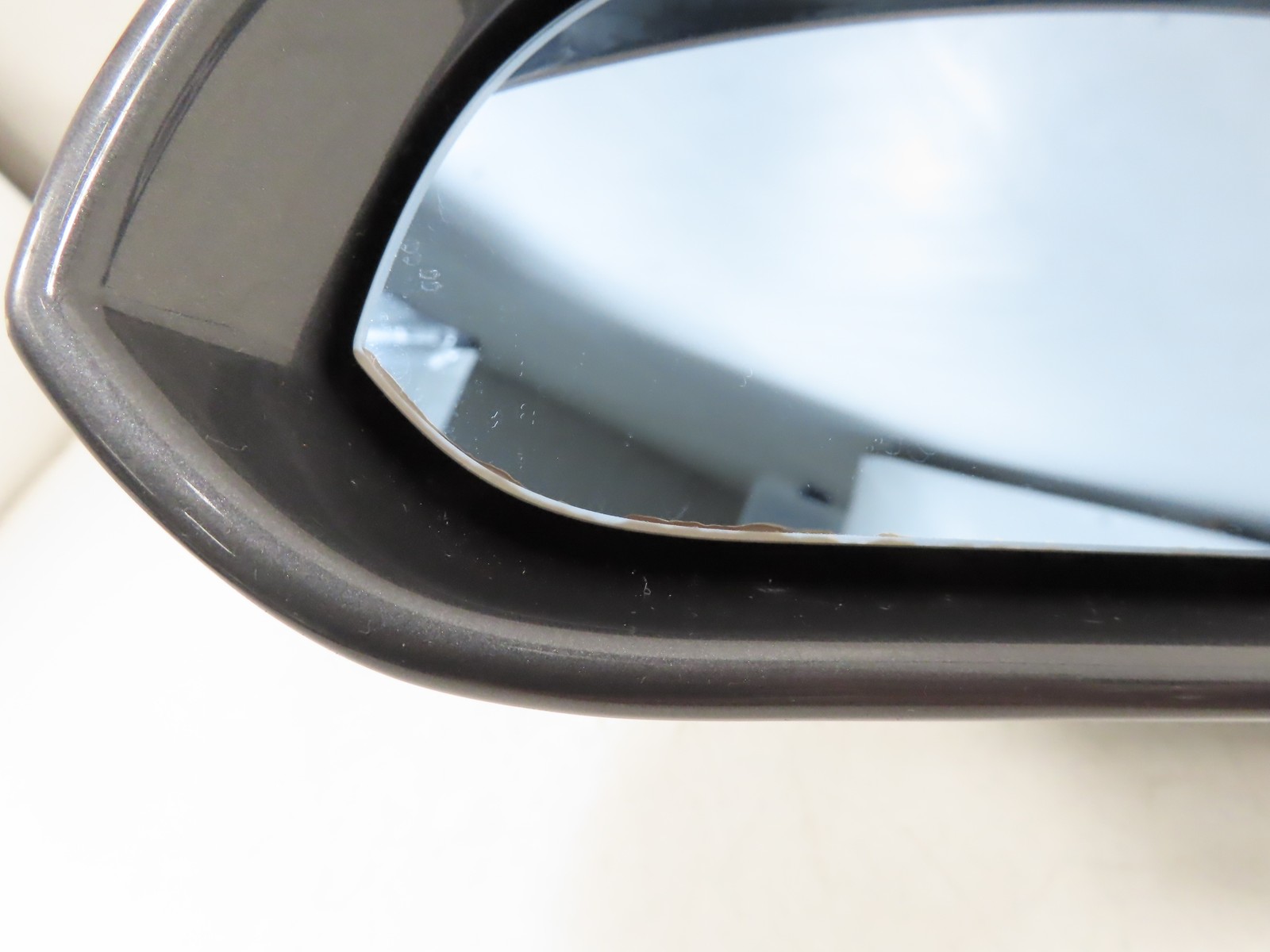 06 Lamborghini Gallardo #1310 Mirror, Door Power Exterior LH Grey OEM 401857507