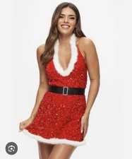 Ann Summers - Gorgeous Sequin Sleigh Ride Dress Size Small ??