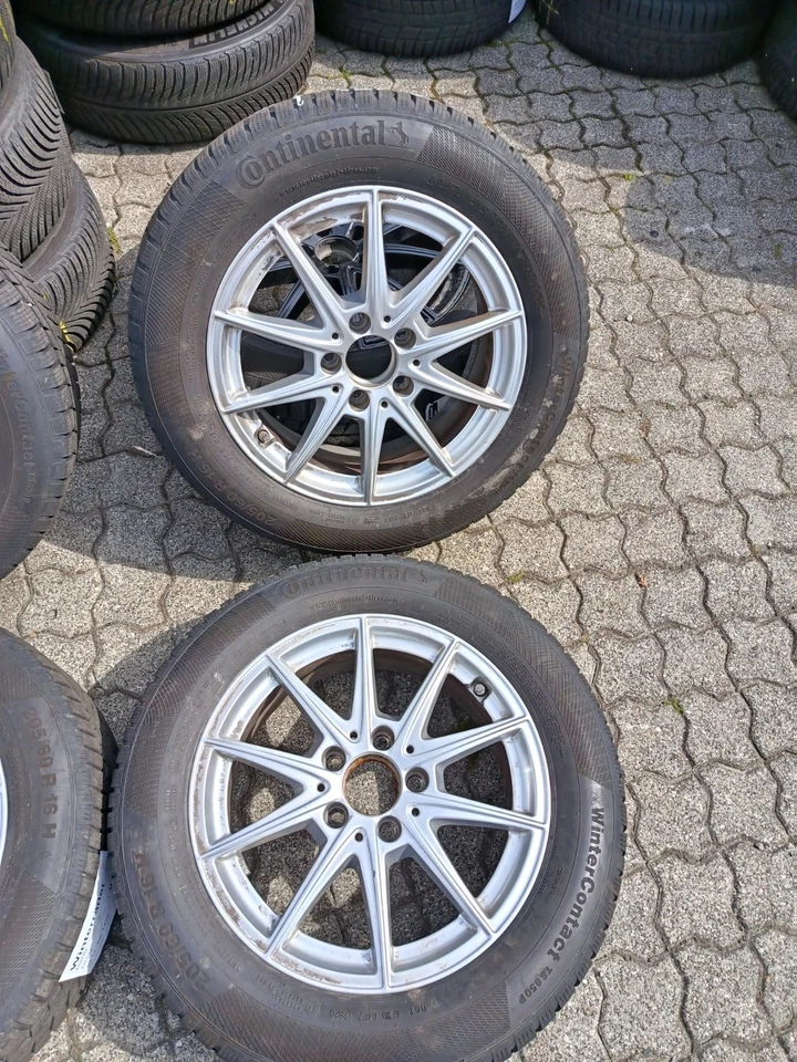 Mercedes A B Klasse CLA W177 W247 W118 205/60 R16 Winter Räder Winterräder ALU - Bild 2 von 4