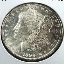 1890 $1 Morgan Silver Dollar (90230)