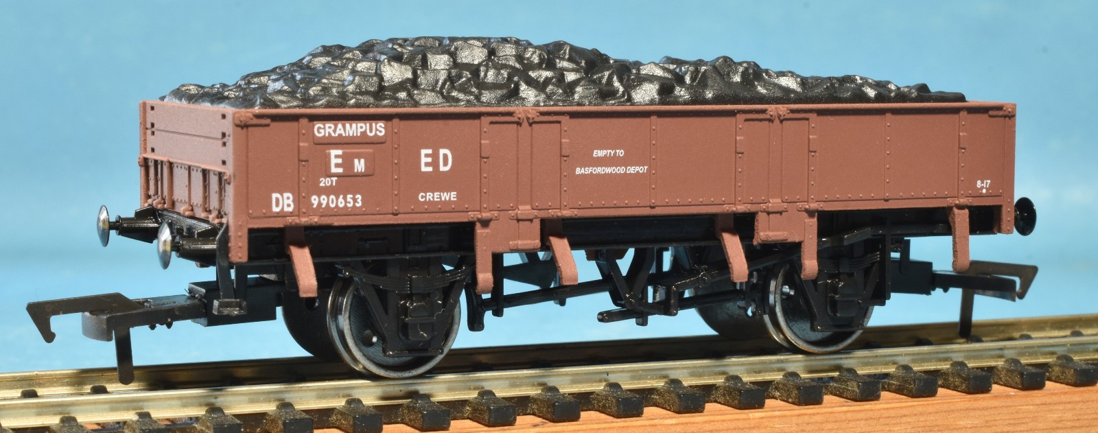 Dapol 4F-060-009, BR Grampus Wagon Nº: DB990653