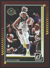 Jordan Horston #15 2025 Donruss WNBA Red Shimmer Storm SN/399