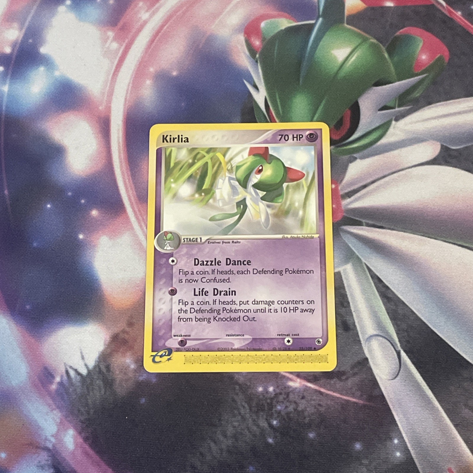 Pokemon - Kirlia - Ruby & Sapphire 35/109 - Uncommon - LP