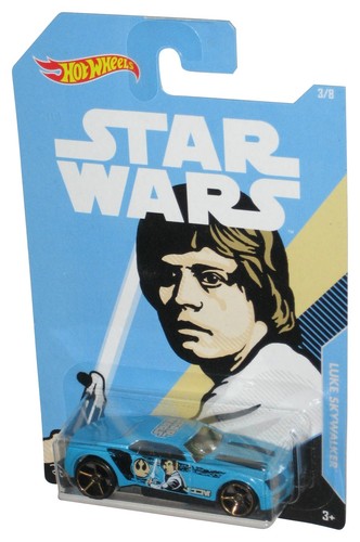 Coche de juguete Hot Wheels Star Wars Luke Skywalker (2017) Mattel Blue Bully Goat 5/8