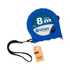 Dönges Taśma pomiarowa Taśma pomiarowa Taśma pomiarowa z przyciskiem szybkiego zatrzymania 8 m szerokość 25 mm