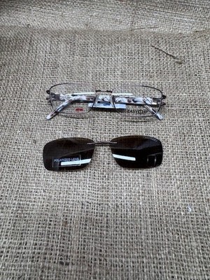 Easy Clip WF S3297 Eyeglass Polarized Mag Sunglass Clip-On  display picture 2