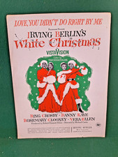 White Christmas Sheet Music 1952 PB Irving Berlin Music Corporation 