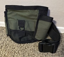 OmegaMill COIN Elite Metal Detecting Pouch - Green/Black - New Old Stock