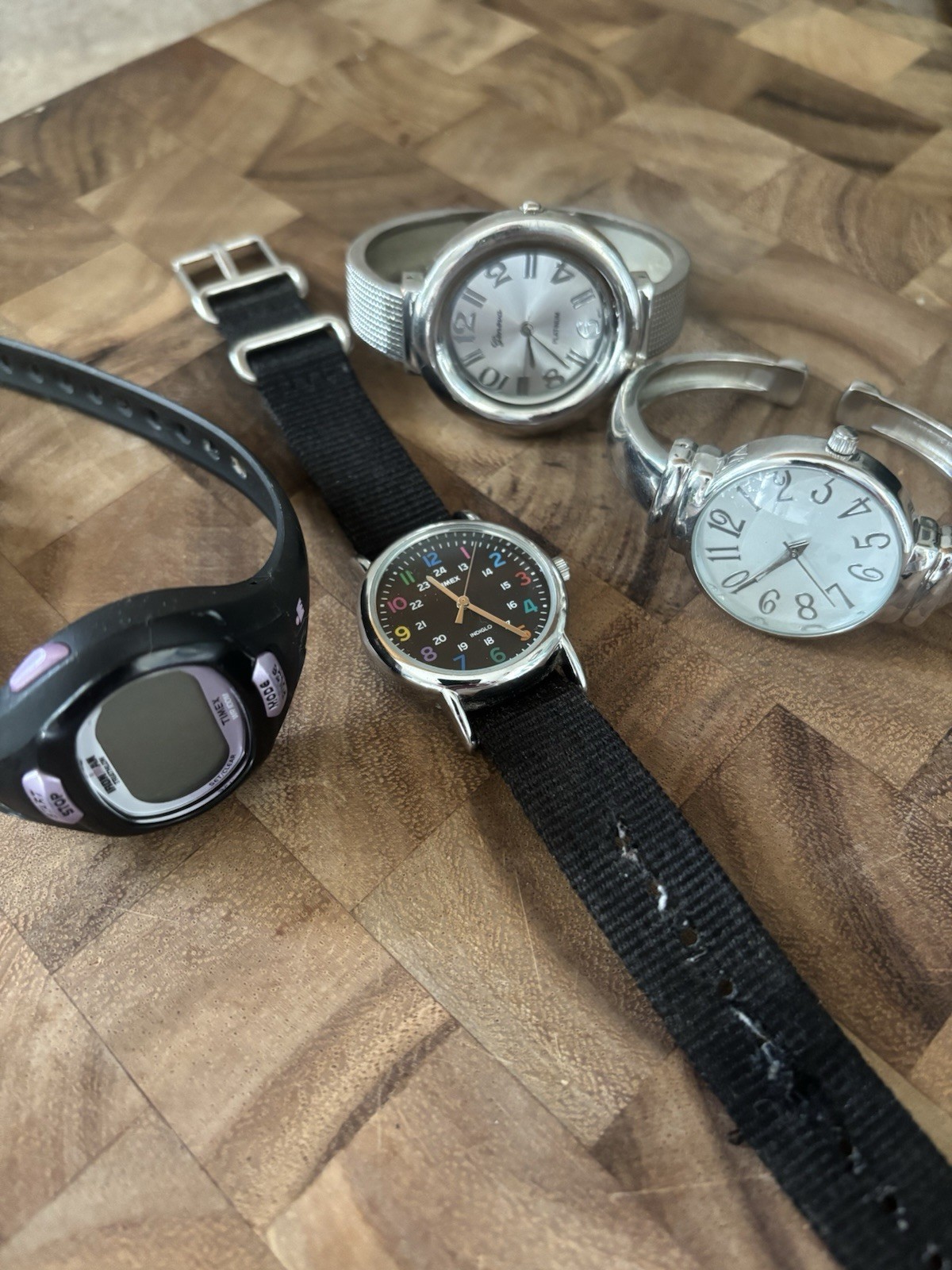 Watch Bundle Set Of 4 Not Test Need Batteries - image 1