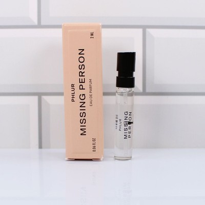 Phlur Missing Person Eau De Parfum 2ml Travel Spray Mini Perfume