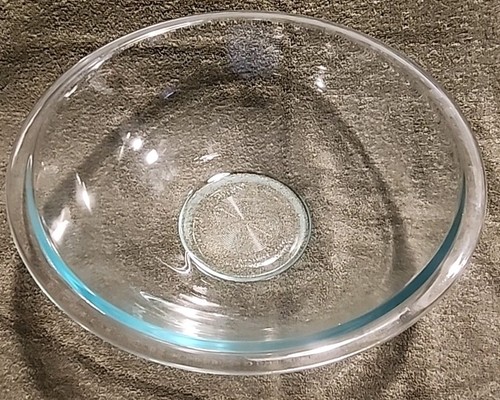 Vintage Pyrex 326 33 Vidrio Transparente Grande 4 Qt Mezclador Apto para Microondas 11.75" - Imagen 3 de 8