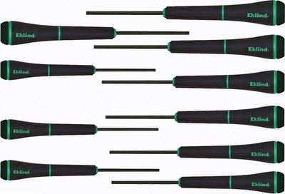 10 PCS EKLIND 92200 PSD TORX Star Precision Screwdriver Set T3T20 Tool
