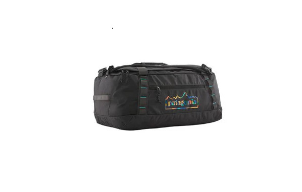Bolso de Lona Patagonia Agujero Negro 40L, UNITY FITZ: NEGRO TINTA