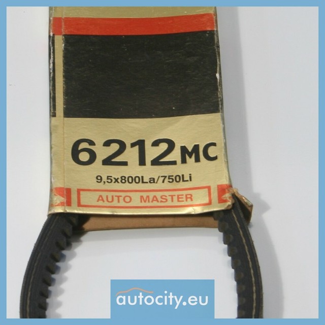 Gates 6212MC 9,5 x 800La/750Li VBelt eBay