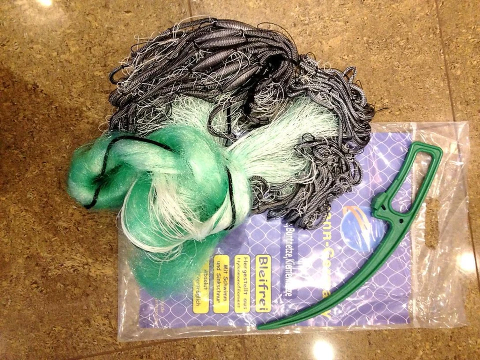 32A,Rete da imbrocco,Rete da pesca,Rete di angelo,3 Parete,Finlandia rete 1,8x15 - Immagine 3 di 4