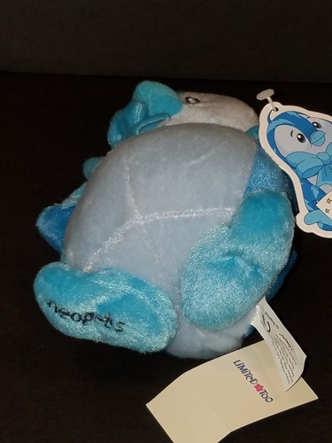 Neopets 2003 Electric Blue Bruce Penguin 7" Plush with TAGS #70042 Limited Too - Picture 12 of 14